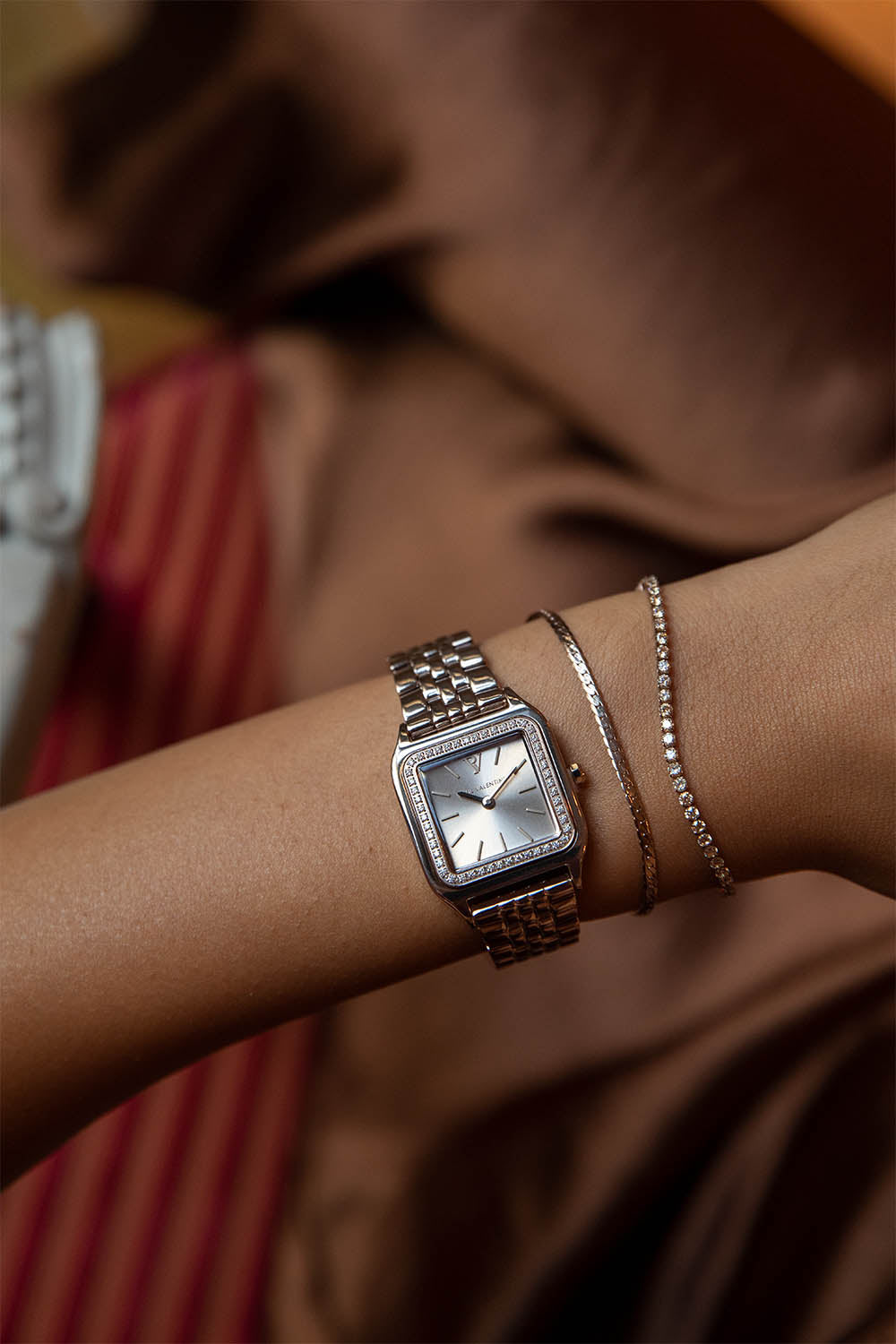 Valentine Uhr Paul Valentine Armband Rosegold Eternal Gold Silver